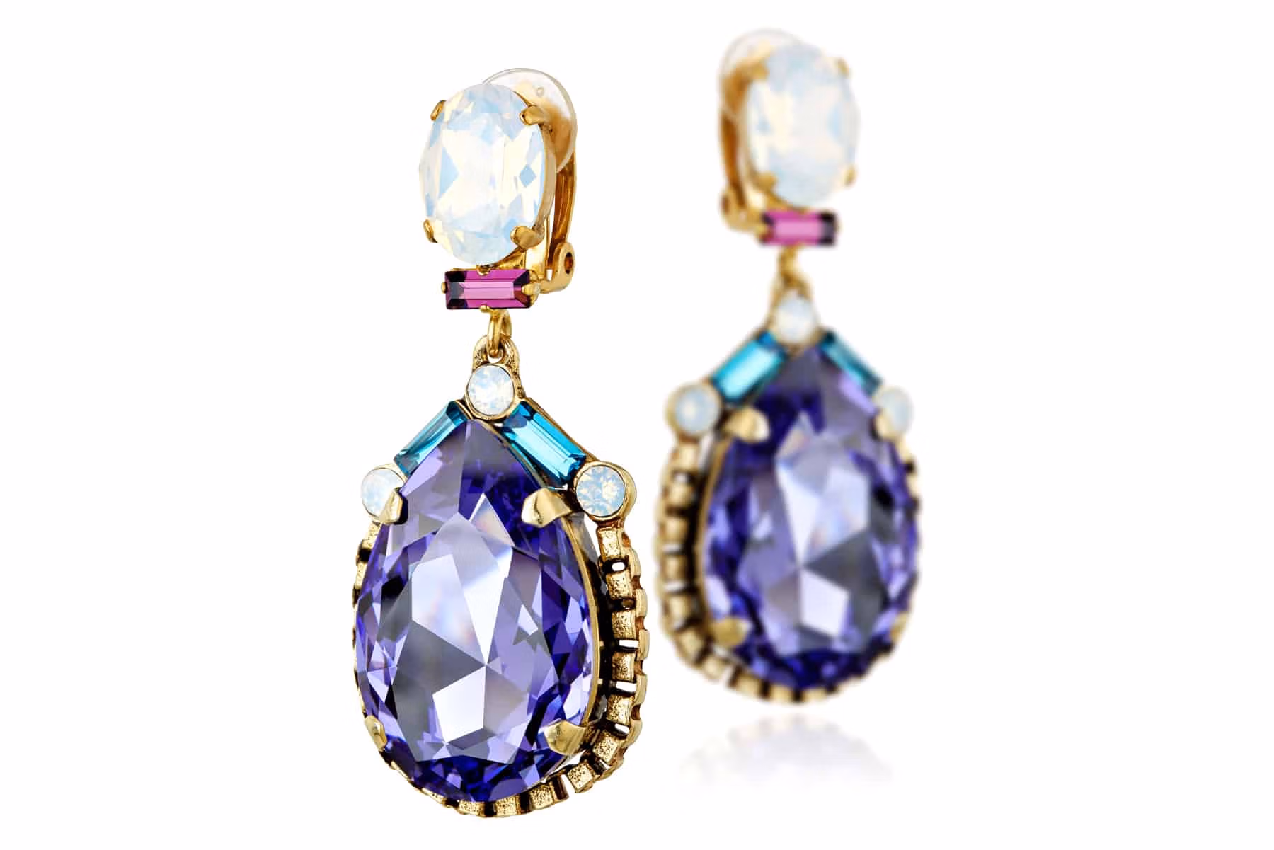 Packshot bijoux fantaisie, boucles d'oreilles clip