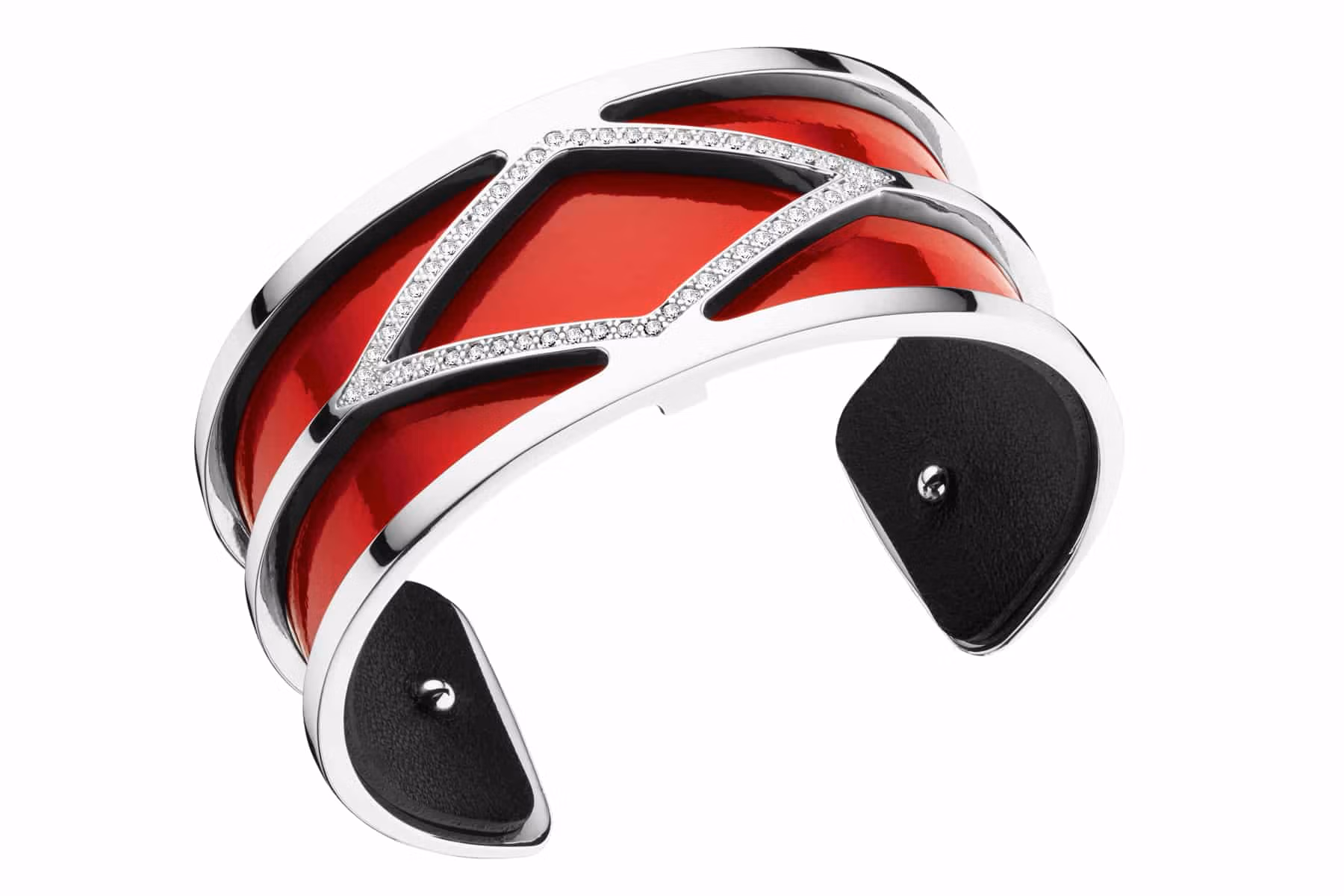 Packshot bijoux fantaisie, bracelet manchette plaqué argent 925/1000 et Vinyl