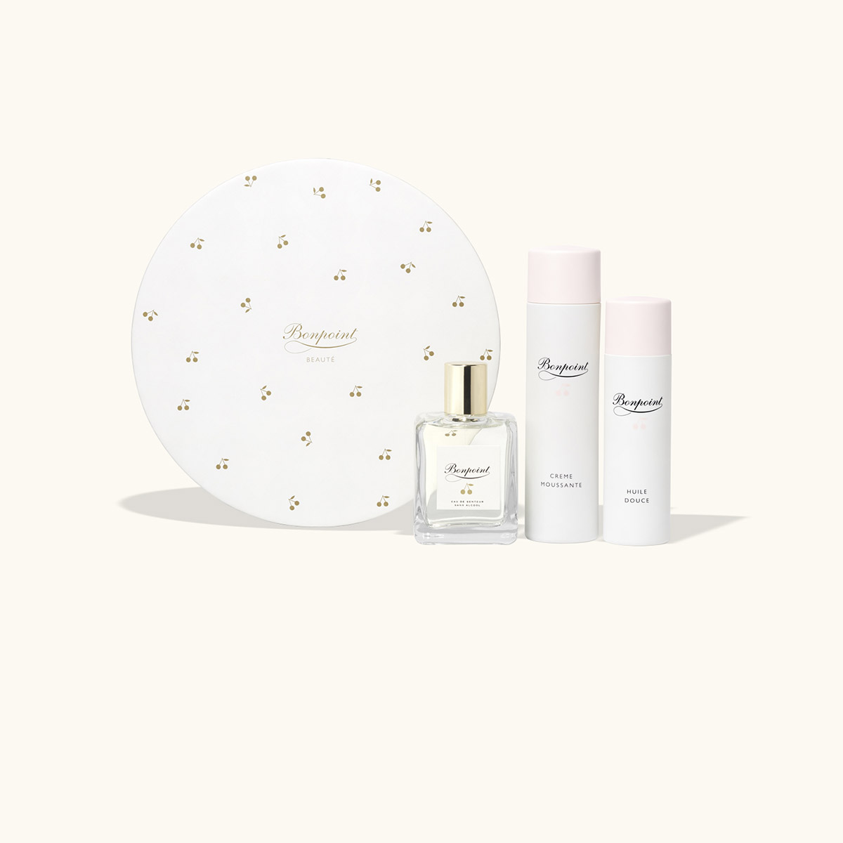 Packshot Cosmétiques - Beauté  - Image d'illustration: crème, huile et sérum Bonpoint